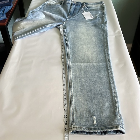 Vervet By Flying Monkey Shirley Super High Rise NWT Size 32 - Picture 7 of 16